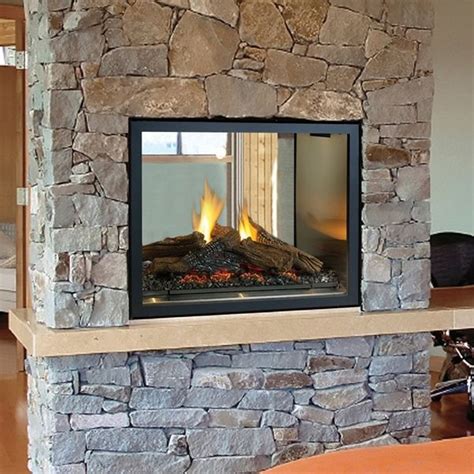 3 Sided Gas Fireplace Unique And Elegant Room Divider Homesfeed