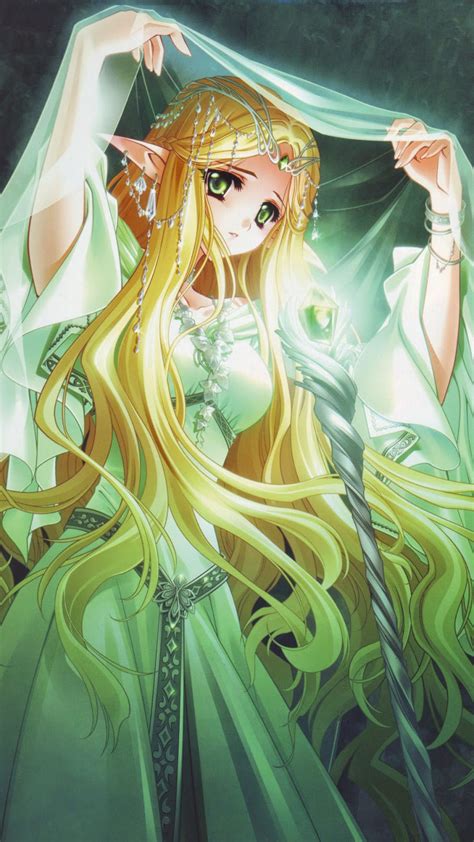 Anime Elf Girl 900x1600 Download Hd Wallpaper Wallpapertip