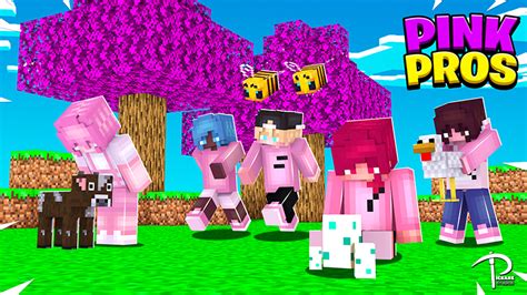 Pink Pros By Pickaxe Studios Minecraft Skin Pack Minecraft