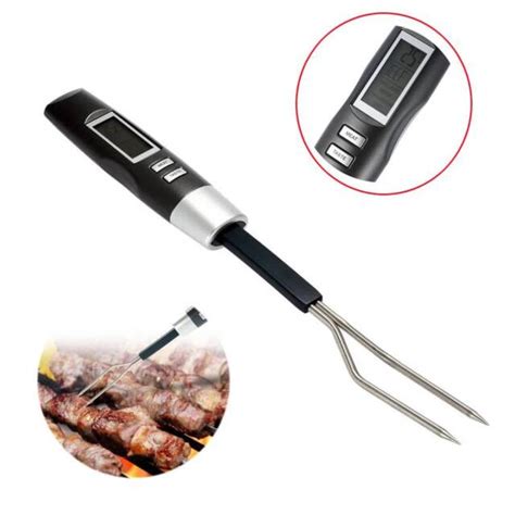 Andrew James Food Meat Thermometer Digital Probe Wireless Fork For Bbq