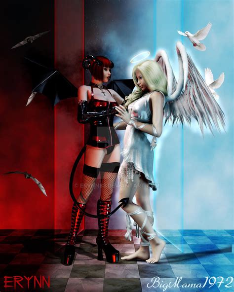 Angels And Devils By Erynn83 On DeviantArt