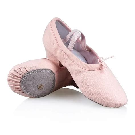 Professional Women Canvas Low Heel Ballet Shoes Dance Shose For Teacher Teaching In Dance Shoes