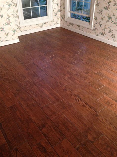 Pin By Michaela Sykes On My Handiwork Wood Look Tile Floor Wood Look