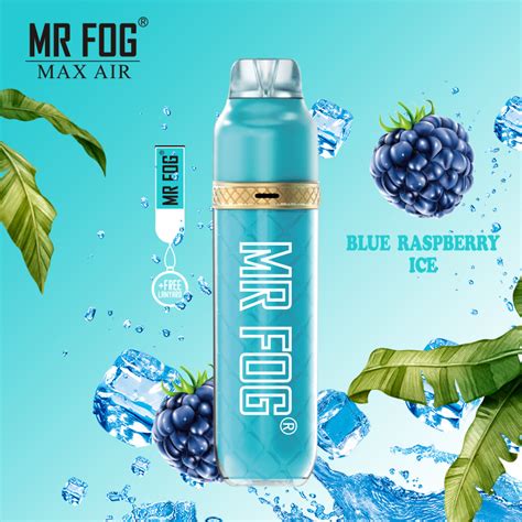 Mr Fog Max Air Blue Raspberry Ice Majestic Vapes