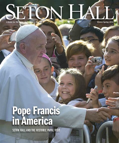 Seton Hall Magazine Spring 2016 By Seton Hall Publications Alumni Magazine Issuu