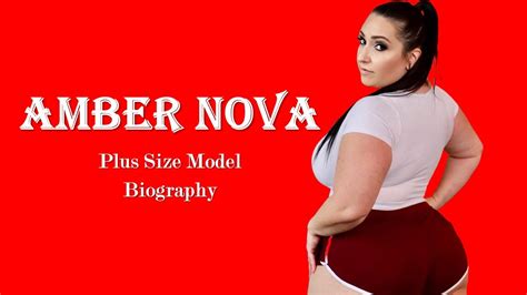 amber nova biography age height weight net worth relationship american curvy model