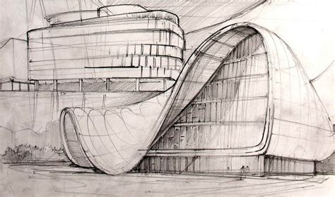 Zaha Hadid Bocetos Arquitectónicos