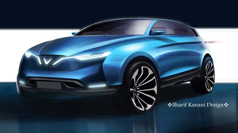 An Artistic Rendering Of The New Nissan Concept Car