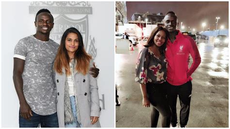 remembering sadio mane s romantic links to melissa reddy and others after he weds aisha tamba