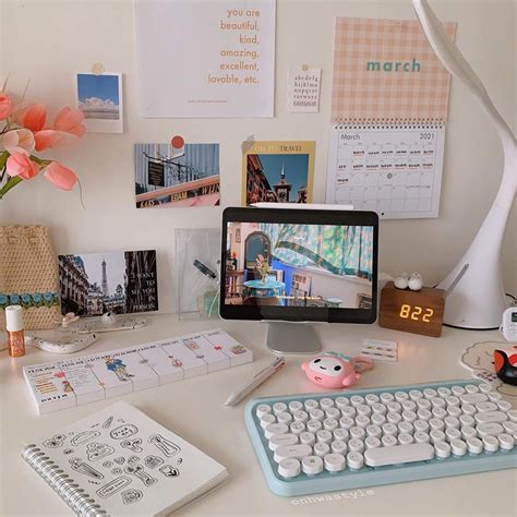 30 Aesthetic Desk Ideas For Your Workspace Gridfiti Study Room