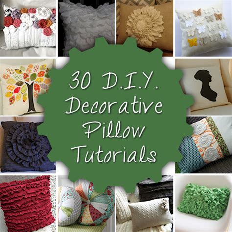 Tips on decorating with throw pillows. 30 DIY Decorative Pillow Tutorials - Addicted 2 Decorating®
