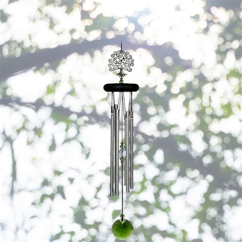 Woodstock Percussion Crystal Tree Of Life Chime Whimsical Winds Wind