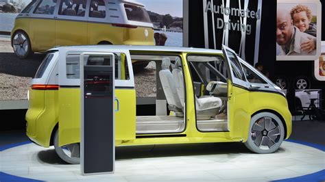 Volkswagen Gets A Charge Out Of Its Electric Microbus Concept