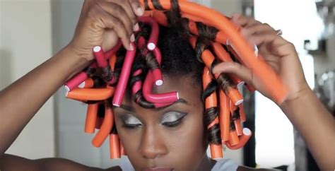 Best Of Youtube How To Use Flexi Rods On Natural Hair Essence