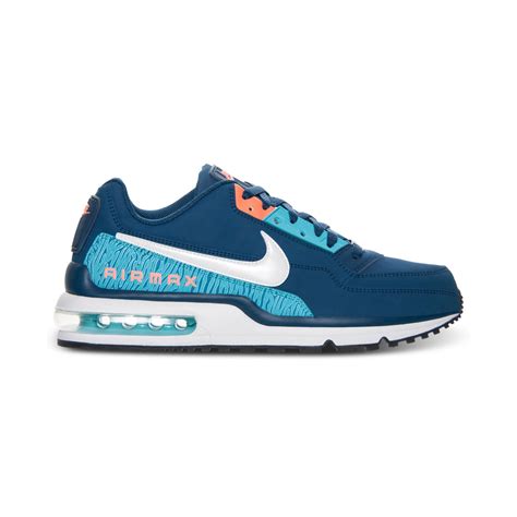 Nike Mens Air Max Ltd Running Sneakers From Finish Line In Blue For Men