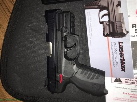 Pistols Ruger Sr22 Laser Maxx Edition