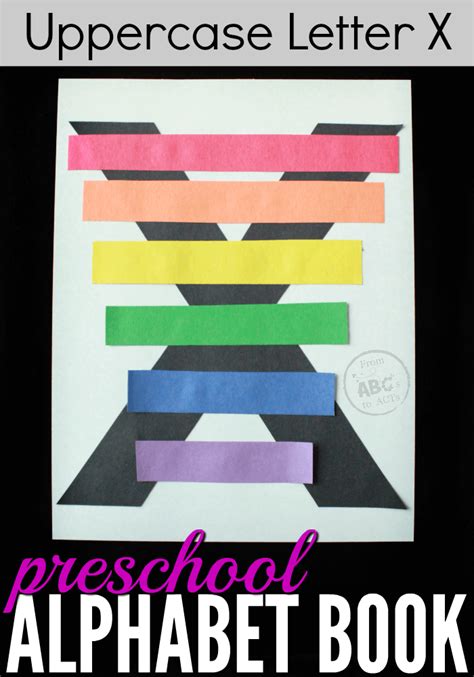 Letter X Crafts For Preschool Or Kindergarten Fun Easy And Educational