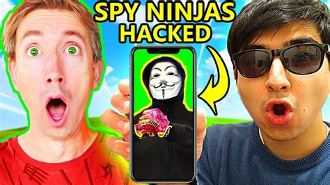 Spy Ninjas Hacked By Project Zorgo Chad Wild Clay Vy Qwaint Youtube