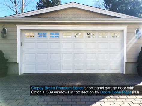 Clopay Brand Premium Series Model 9200 Garage Door With Colonial 509