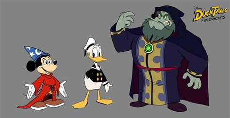 Ducktales Season4 Main Villain Fan Concept Merlock By Marcellsalek 26