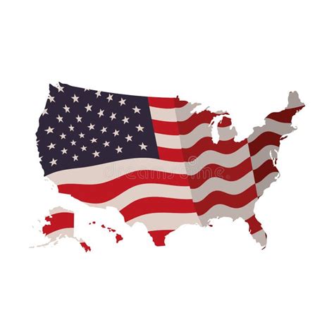 Sintético Foto Mapa De Estados Unidos Con Banderas Mirada Tensa