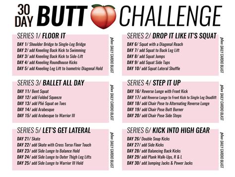 The 30 Day Butt Challenge That Seriously Sculpts Your Booty