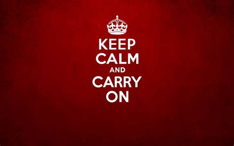 Keep Calm And Carry On 品牌广告主题高清壁纸预览