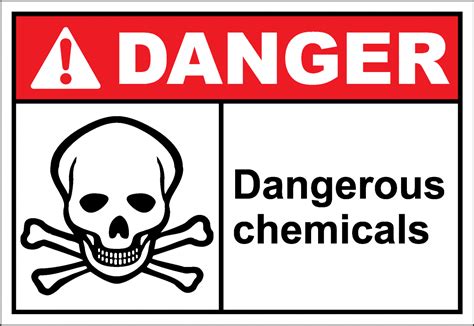 Danger Sign Dangerous Chemicals
