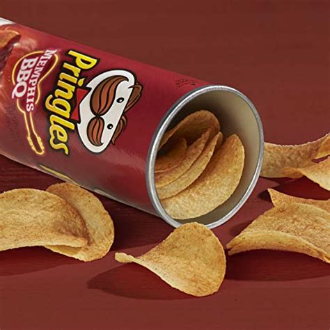 Pringles Potato Crisps Chips Memphis Bbq Flavored 55 Oz Can Pricepulse
