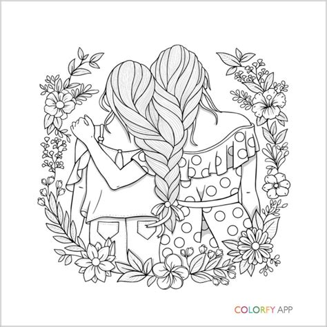 Kleurplaten Uitprinten Bff Tekening 2