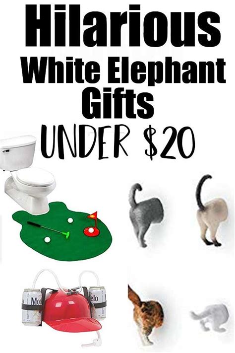 White Elephant Funny Gifts Under White Elephant Gifts White