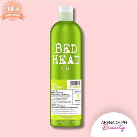 Bed Head By Tigi Urban Antidotes Re Energize Daily Shampoo Lazada PH