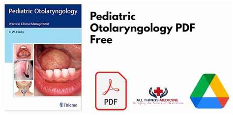 Pediatric Otolaryngology Pdf Free Download