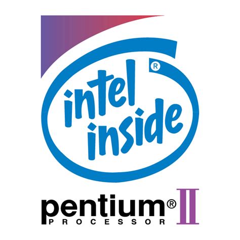 Pentium Ii Processor Logo Vector Logo Of Pentium Ii Processor Brand