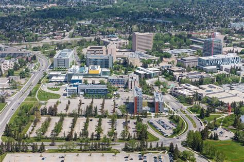 Aerial Photo University Of Calgary