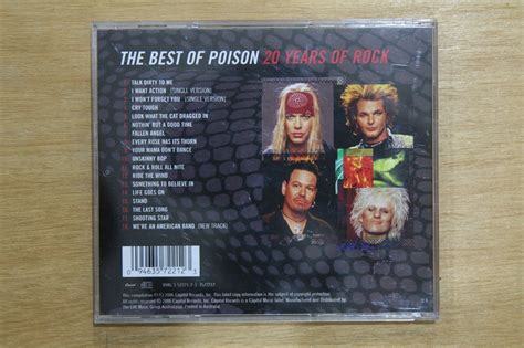 Poison ‎ The Best Of Poison 20 Years Of Rock C188 Ebay