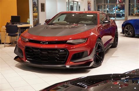 Chevrolet Camaro Zl1 1le Painted In Garnet Red Photo Taken By