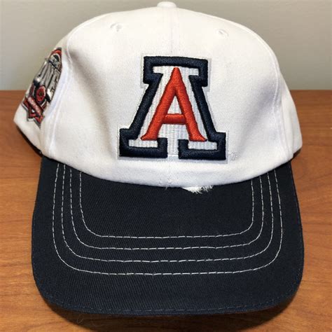 Arizona Wildcats Hat Cap Strapback Adult College Ncaa University White