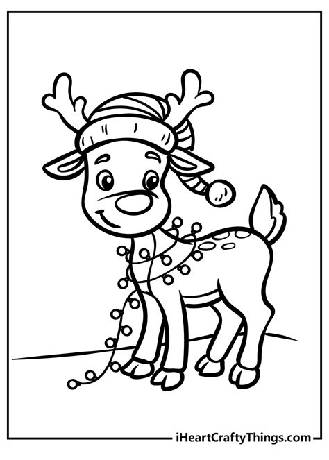 Rudolph Coloring Pages Printable