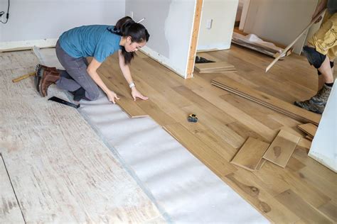 How To Install Click Lock Engineered Hardwood Flooring In 2020