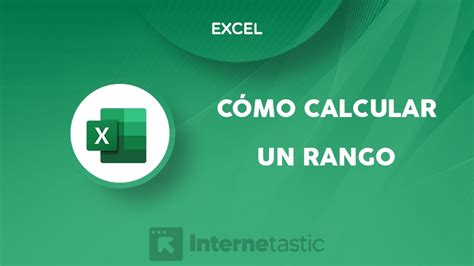 Rango En Excel Qué Es Y Cómo Calcularlo