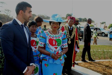 First Lady Unveils ‘beautify Malawi Roundabouts In Lilongwe Malawi
