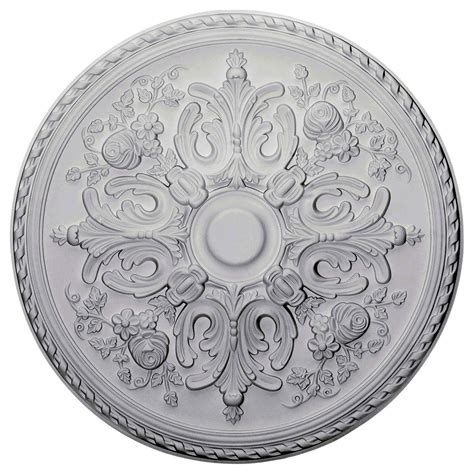 We also have a wide variety of materials! Ekena Millwork 32in. Ceiling Medallions from BuyMBS.com