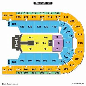 Boardwalk Hall Seating Chart Seating Charts Tickets