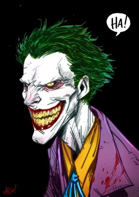 The Laughing Maniac By Arioan Indito Joker Joker Art Joker And Harley