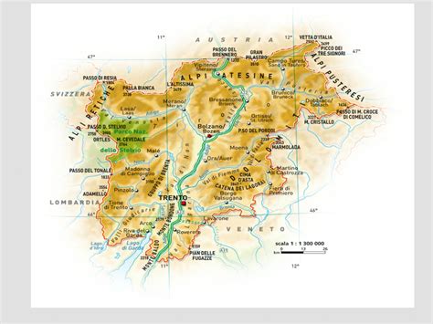 TOUCH questa immagine: OROGRAFIA del Trentino Alto-Adige by Selene