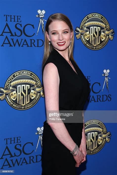 Actress Rachel Nichols Attends The 31st Annual American Society Of