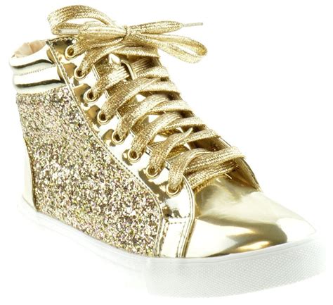sparkle 25 womens glitter lace up sneaker gold cu189uo93a2 footwear design women sneakers
