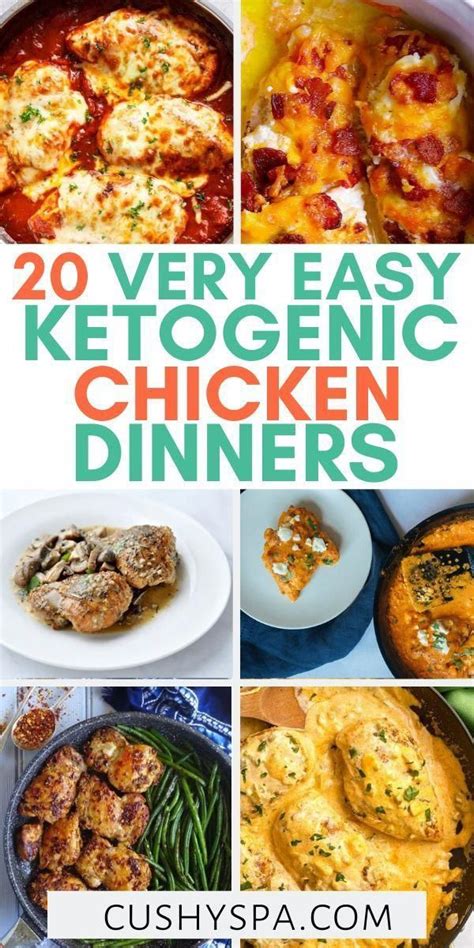 20 Very Easy Ketogenic Chicken Dinners In 2020 Ketogenic Recipes