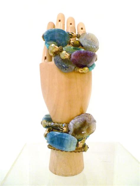 Bracelets Pulseras Several Mineral Stones Like Quarz Agate And
